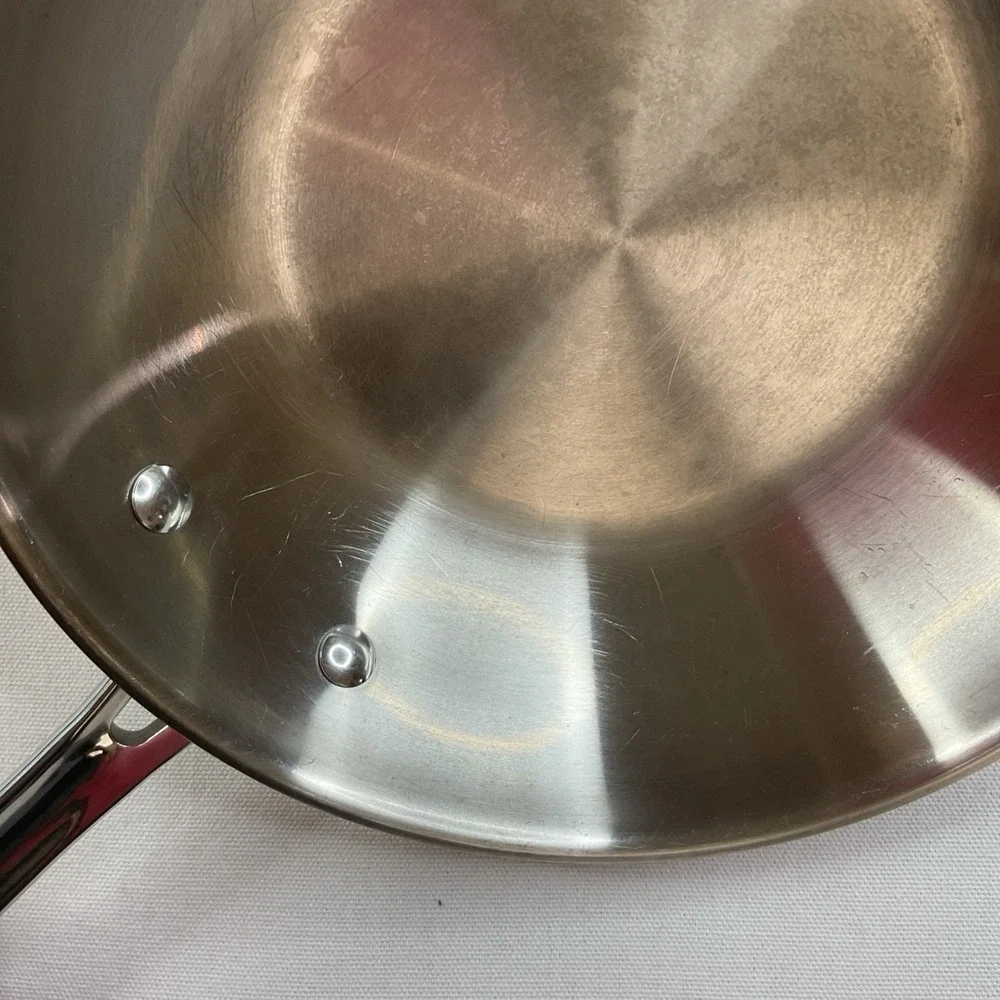 Emeril Lagasse 8 Inch Skillet Stainless Steel Copper Core Tri-Ply Fry Pan